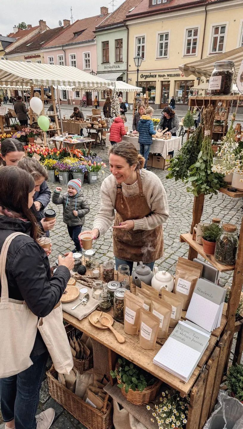 Šiltas arbatos puodelis šalia knygos ir žvakės, kviečiantis į poilsio akimirką.